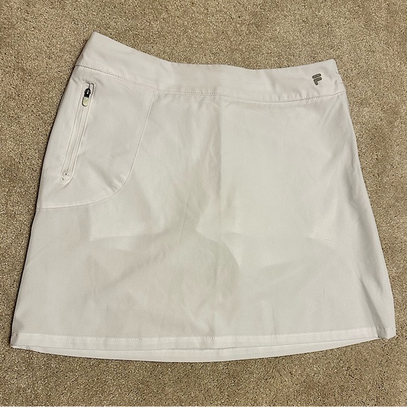 Fila Pants - Fila Light Gray Skort with Pocket